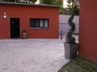 Dallage pavé cour