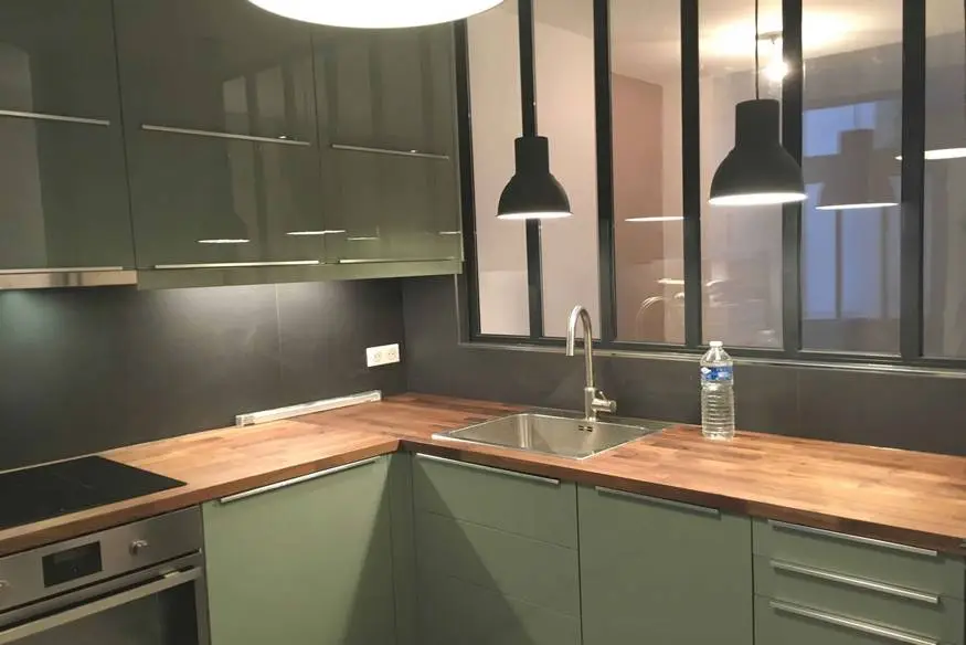 Rénovation d'une cuisine moderne à Paris