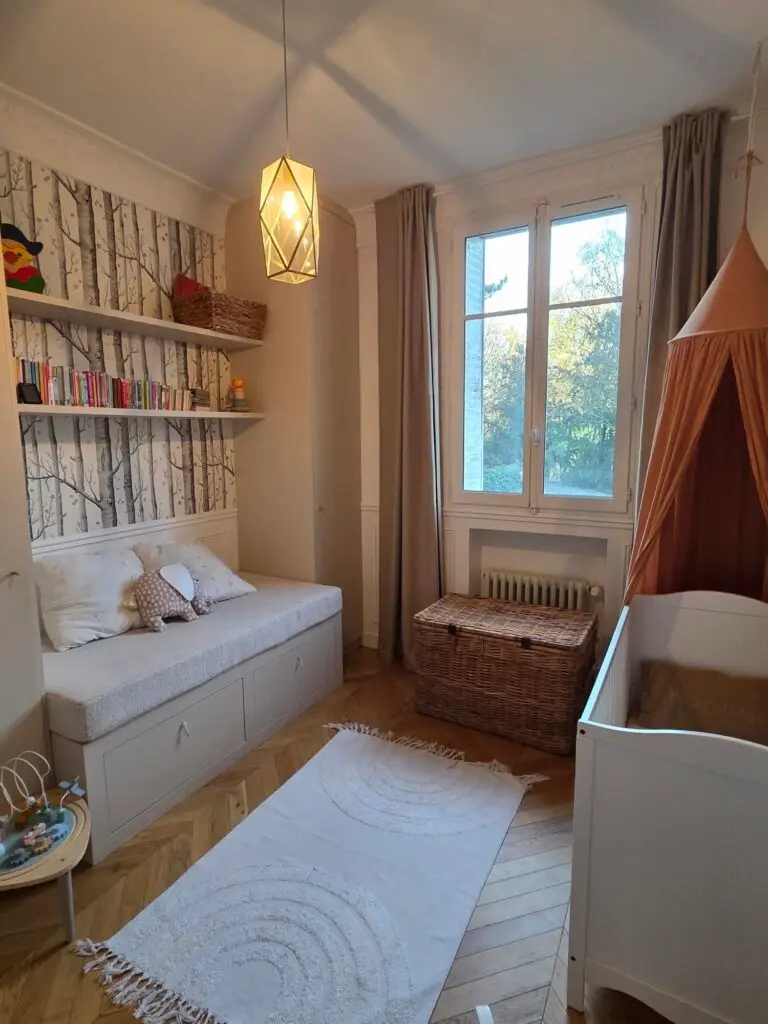 Rénovation d'une chambre bébé Paris