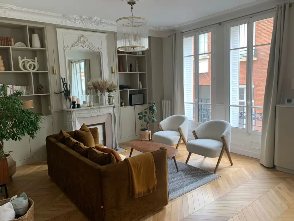 Rénovation d'un salon Paris