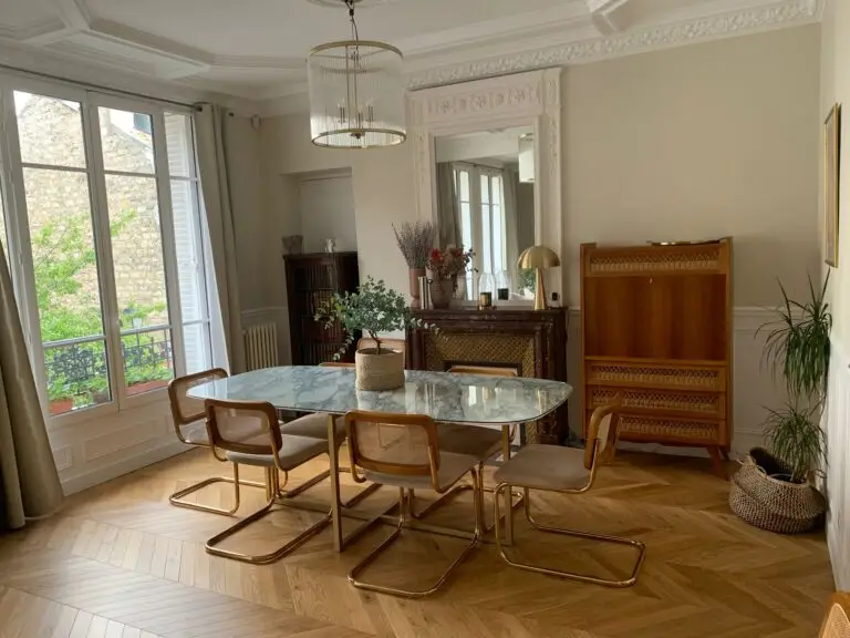 Rénovation d'une salle à manger Paris