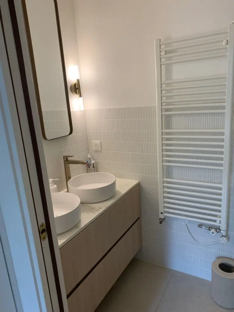 Rénovation d'une salle d'eau Paris